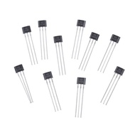 [A&B] 10pcs Hall element 49E OH49E SS49E linear Sensor Hall sensor {vn}