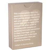 Sexpectations Card Deck Conversation Starters for Couples - 52 Questions on Intimacy Card Games