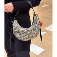 [Old Fairy] Daigou Grade TORY BURCH TORCH TORCH Tb Presbyopia New Moon Bag Shoulder Bag Messenger Ba
