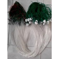Ready-to-use 3-layer fishing net 1.5m high 45m long outer net 6in 0.30mm inner net 21/2in 0.25mm