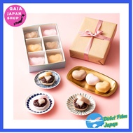 Direct From Japan☆Minatoya Confectionery Heart Monaka Assortment 3 Types 6 Pieces Japanese Sweets Mo