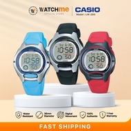 CASIO LW-200 SERIES Fashion Digital Women Watch 50m Water Resistant LED Backlight Women Watch Jam Ta
