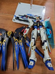 高達模型 PG Strike Freedom 1:60 突擊自由 高達 Gundam seed Gundam seed destiny 有支架底坐   所見所得