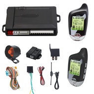 Auto Car Universal Alarm Security System Remote Start 2 Way Can Bus Car Alarm DC 12V Universal Start Engine Kit Smart 10