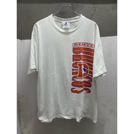 90's NFL DENVER BRONCOS T-Straw American Football Tee