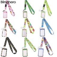 BH1268 Blinghero Cartoon Work Card Holders With Lanyard Sunflower Credit Card Card Bus Holder Identity With Neck Strap