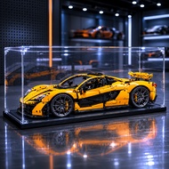 Acrylic Display Case Dustproof Showcase for LEGO 42172 McLaren P1