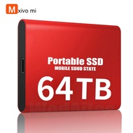 High-speed Mobile Solid State Drive 4TB 8TB 16TB 32TB  64TB SSD Mobile Hard Drives External Storage Decives for Laptop PC