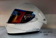 SPYDER Spike 2 v.2 PD Fullface Helmet w/ Free Clear Visor and Spoiler