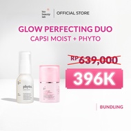 Bio Beauty Lab Glow Perfecting Duo | Capsibright Elixir Radiance Moisturizer & Phyto Power Essence B