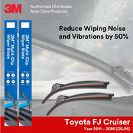 3M Multi-Clip (Hybrid Design) Wiper Blades for Toyota FJ Cruiser GSJ15 Year 2011-2016 (16"+14"+14")