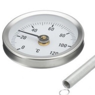 63mm Spring Pipe Thermometer Thermometer