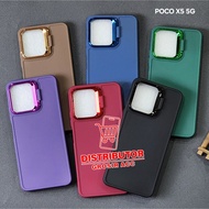 poco X5 5G CASE MACARON STAND CAMERA CASE KICKSTAND CAMERA poco X5 5G