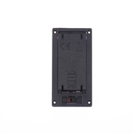 (YY)3Pcs/1Pc 2025 New 2x3x AAA Rectangular Embedded Battery Holder Storage Box Case with Switch Cove