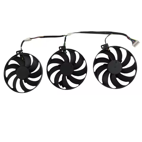 3Pcs/Set,T129215SU,Replace PLD09210S12H,GPU Card Fans,For ASUS ROG STRIX RTX 2080 2080Ti RTX2080 RTX