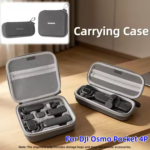 Storage Case for DJI Osmo Pocket 4P Hard-Shell Protective Case for DJI Pocket 4P Accessories Portabl