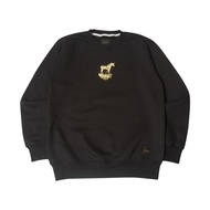Wknd sweater crewneck eflow black 1173