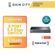 Tp-link 8-port 2.5g Desktop Switch Tpl-tl-sg108-m2