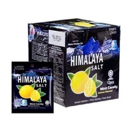 HIMALAYA SALT CANDY 1 box Contains 12 Pcs ( 12 Packs x 15g ) ORIGINAL LEMON Superlife STC30