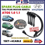FIS Car Ignition Wire leads Hyundai Atos 1.0 1.1CC Spark Plugs Cable High Temperature Quality Tali Plug Wayar Kereta