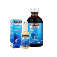 BETADINE GARGLE & MOUTH WASH 240ML / BETADINE SORE THROAT SPRAY 50ML