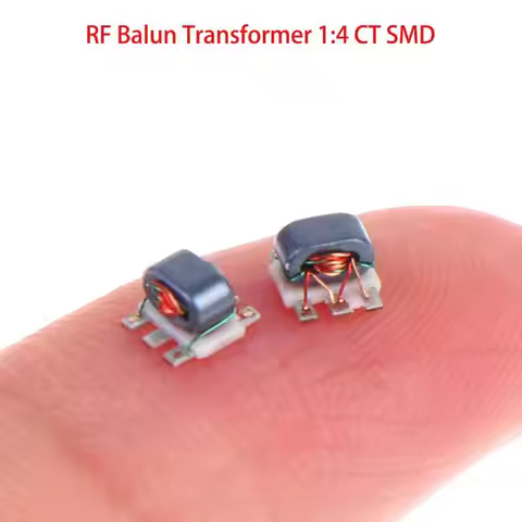 2/5Pcs TC4-1T SMD RF Signal BalunTransformer 50Ω 0.5-300MHz 1:4 CT Flux Coupled Balanced To Unbalanc