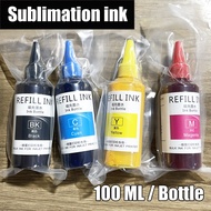 Sublimation ink for Epson 003 ET Series printer（ Black , Cyan, Magenta, Yellow ) 100ml