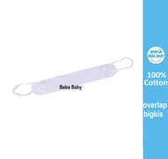 Beba Baby - 3pcs BIGKIS OVERLAP Oblong with ribbon cotton tape easy to use bigkis belly button binde