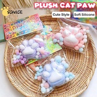 Cat Foot Mochi Fidget Toy Cat Paw Squishy Toy Soft Squishy Cat Paw Model Gift Aesthetic Realistic Ca