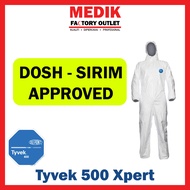 100% Genuine Dupont Coverall Tyvek500 Xpert