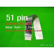 in stock Flexible data Cable LVDS 51 Line pin Length 26.4cm AWM 20861 original