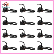 [lzdxwcke2] 12 Pieces Train Coupler Hook Train Accessories for 1/87 Model Train DIY Accs 1.73cm
