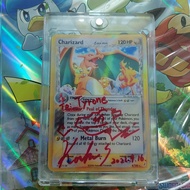 [Signed Pokemon] Thẻ bài TCG CHARIZARD EX CRYSTAL GUARDIANS 2006 POKEMON CARD 1459 D48 1-1