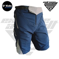 D Kicks Avenue Extreme Assault Grip Pro 3 MTB Shorts Navy Blue/Gray