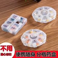 medicine pill box pill box Medicine Dispenser Everything in Three Quarter Medicine Tool Portable Dis