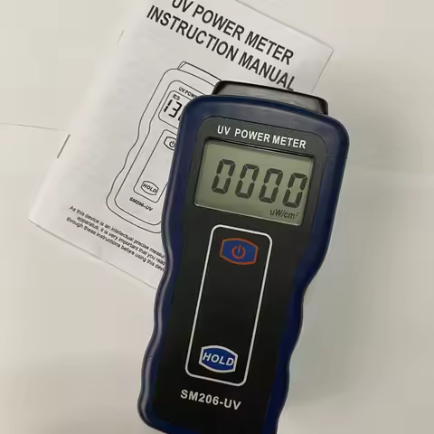 UV Power Meter Digital Display Broadband UV Detector UVA UVB Lamp Solar Film Ultraviolet Light Sourc