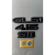 Emblem CNC Sll 415 GLSI Proton Wira RARE item emblem proton wira sticker wira sticker kereta sticker