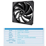 ARCTIC F9 F12 F14 P12 P14 PWM PST CO 12/14cm PC Case Fan 140mm CPU Cooling Fan Cooler 4pin PWM Contr