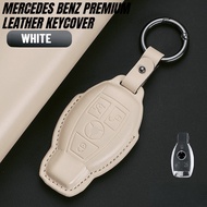 Mercedes Benz C E S A Class CLA SLA GLA GLB GLC Premium Leather Key Cover
