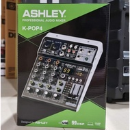 Ashley kpop Mixer 4 ashley k pop4 Mixer 4channel usb bluetooth