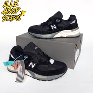 Sepatu Sneakers Sneakers NB 992 Black Grey - -AHS