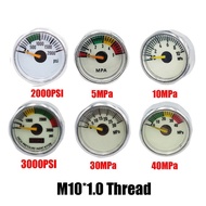 (MULSTORE) Paintball Pcp Air Pressure Gauge for Air Mini Micro Manometer M10*1.0