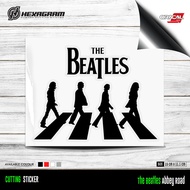 Cutting Sticker The Beatles Abbey Road | The Beatles Abbey Road Cutting Sticker