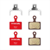 2 Pairs Disc Road Bike Brake Pads for Shimano XTR-M9100,Dura Ace R9170, GRX RX400, BR RS305,405,505,