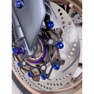 💫🇹🇭NVX NMAX XMAX CNC Disc Titanium ABS Disc 100% HENG Thai🇹🇭 Stainless Steel