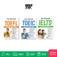 TOP FOR TOEFL ENGLISH BOOK - IELTS - TOEIC ENGLISH BOOK PACKAGE/