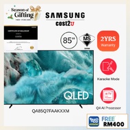 Samsung Q70D/Q7F 75" 85" QLED 4K Smart TV/Smart AI TV 120Hz | 85Q70D 75Q7F 85Q7F (Television 电视机)