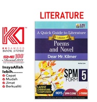 [KKD] IlmuBakti: A Quick Guide To Literature Dear Mr. Kilmer Form 5