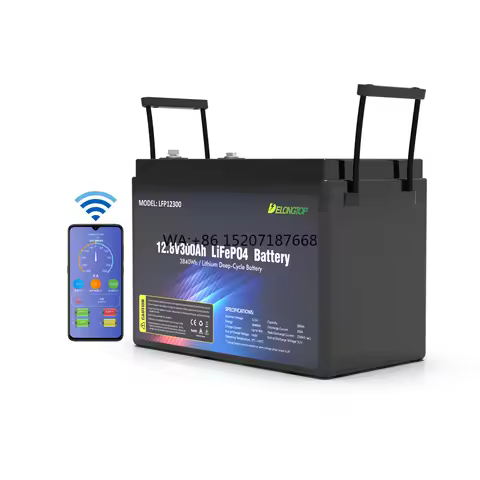 LiFePO4 LFP Akkus 12v 100ah 120Ah 150Ah 200Ah 300Ah 400Ah Smart BT APP BMS Lithium Batteries for Gol