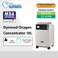 [Same Day Delivery] Dynmed / Konsung Oxygen Concentrator 8L / 10L + Bottle Humidifier + Nasal Oxygen